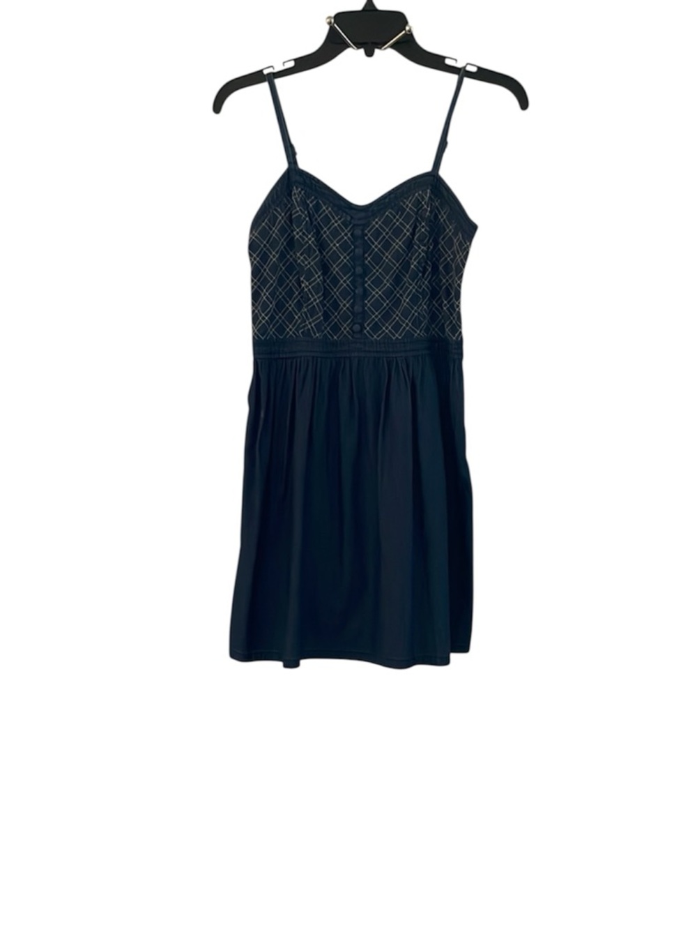 Navy Blue Spaghetti Strap Jeans Dress - NWOT